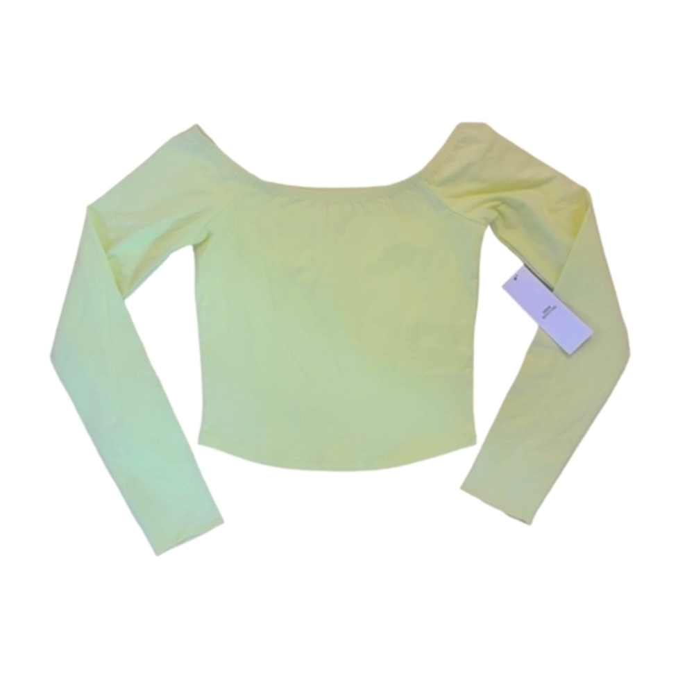 NWT BDG Off the Shoulder Crop Tee Sz S